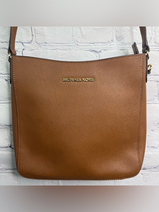 MICHAEL Michael Kors Handbags - MICHAEL KORS Jet Set Travel Crossbody Purse Tan